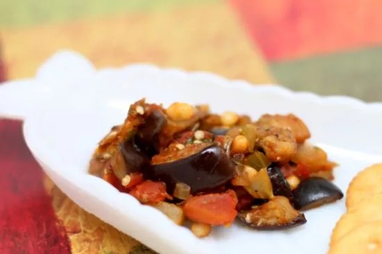 Auberginen-Caponata