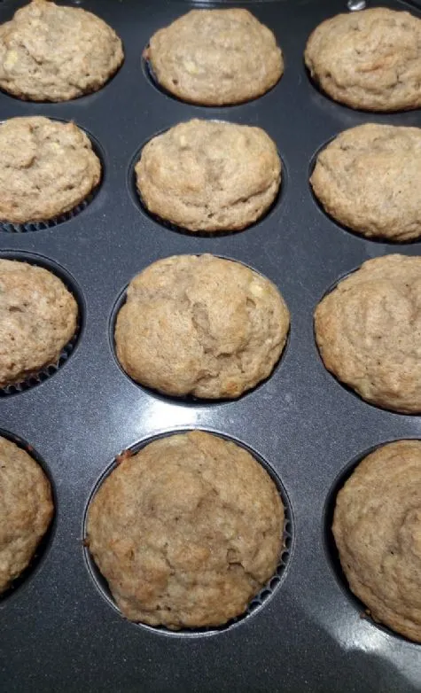 Bananen-Dinkel-Muffins