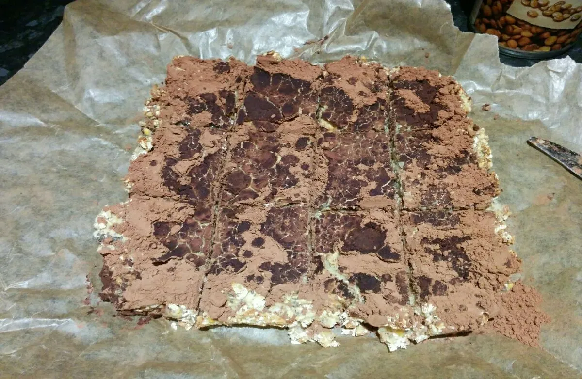 Kichererbsen-Schokoladen-Energieriegel #1