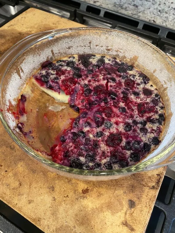 Beeren-Frühstücks-Custard