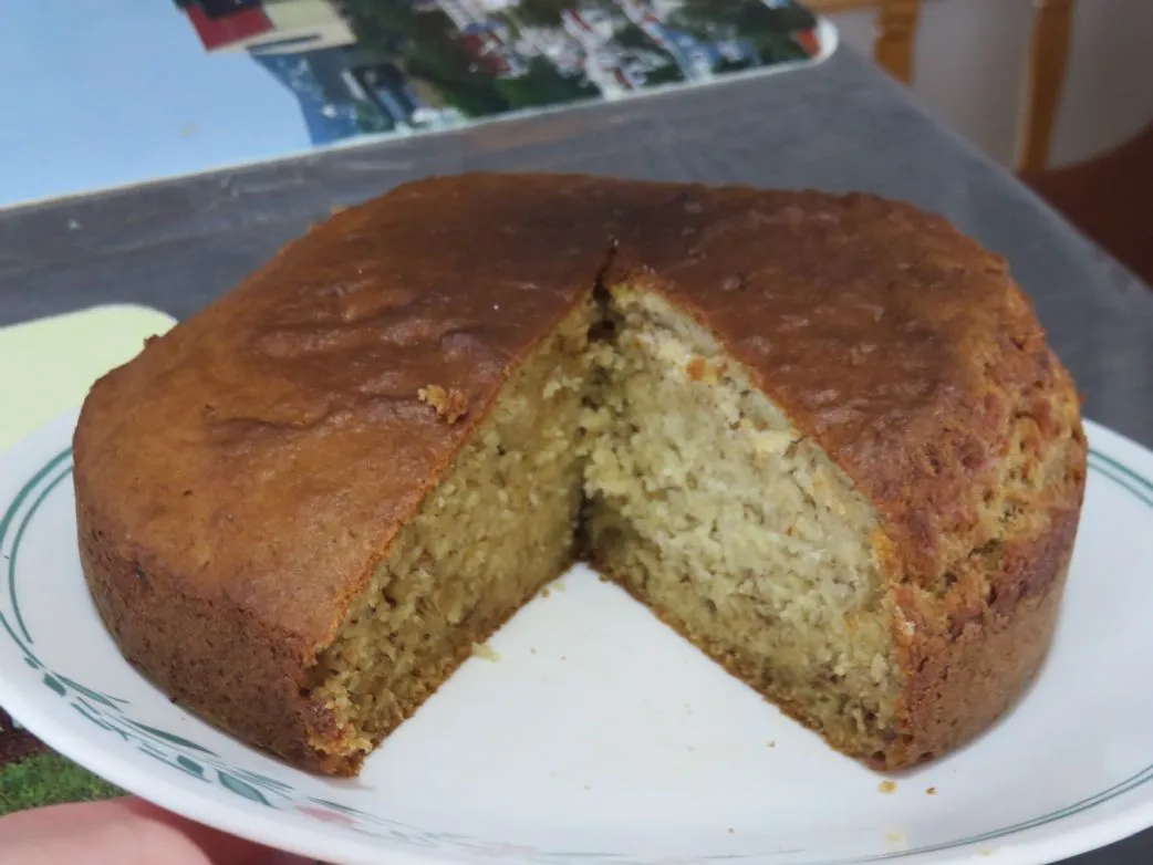 Flossies Bananenbrot, Heißluftfritteuse (1/10 Stück Portion)