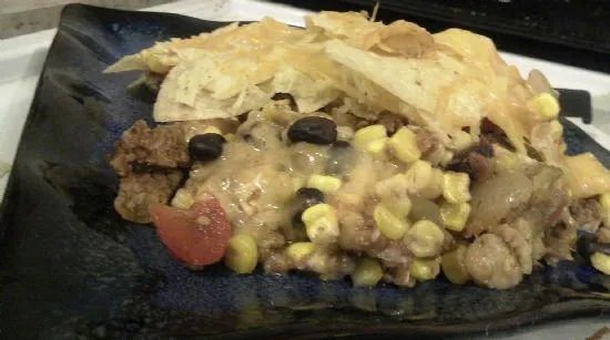 Einfache Taco-Auflauf