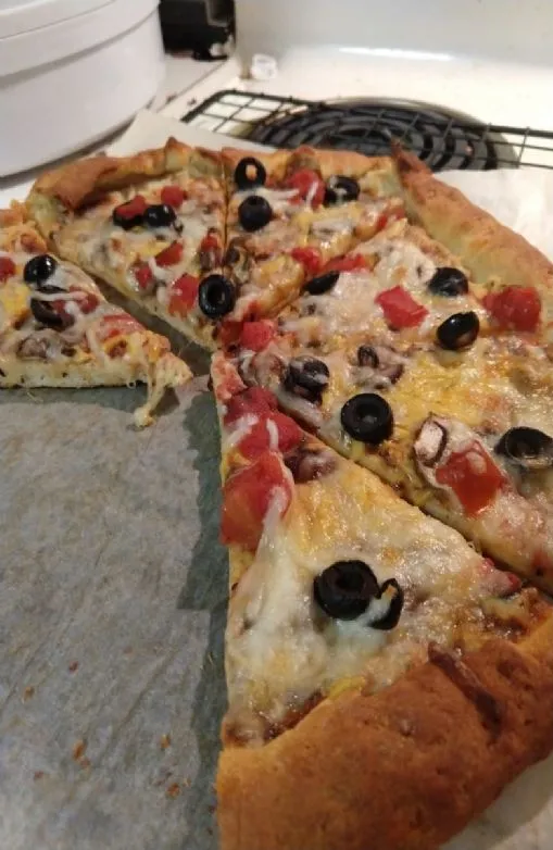 GF-Pizza-Mix-basierte Pizza