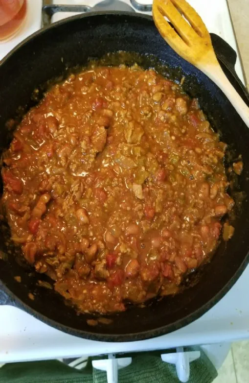 Rindfleisch-Chili mit Bohnen