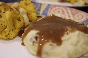 Kartoffelpüree mit Sauerrahm