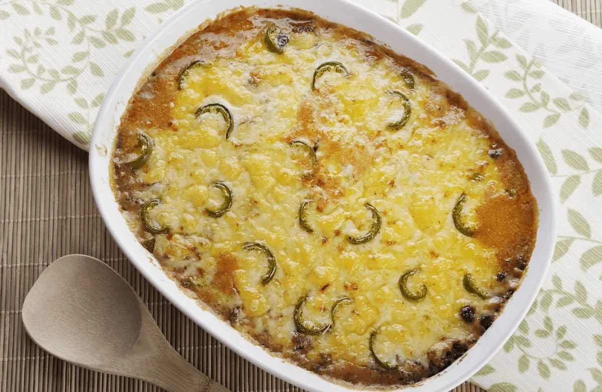 Die beste mexikanische Rinderauflauf