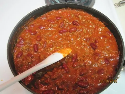 Cincinnati Chili Pfanne