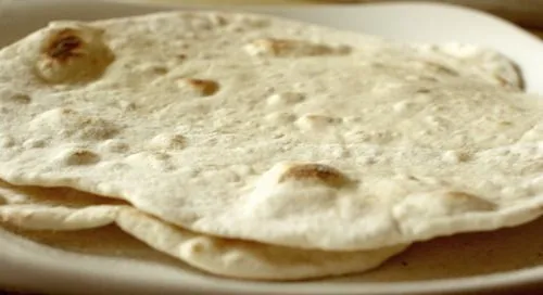 Hausgemachte Tortillas aus Mehl