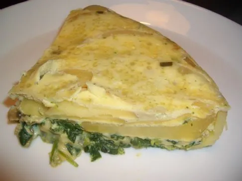 Gelbe Kartoffel- und Gouda-Tarte