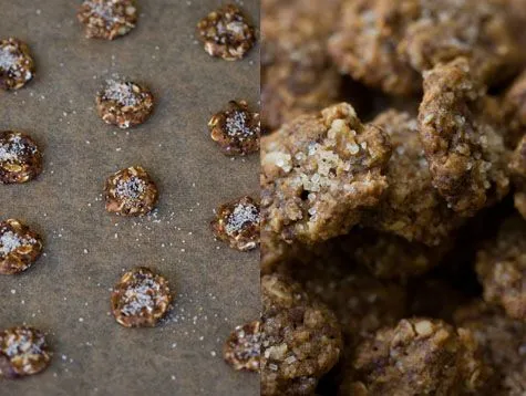 Kleine Schokoladenkekse