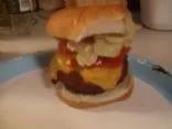 Leichte Bacon Cheeseburger