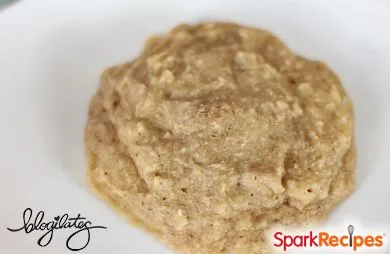 Mikrowellen-Erdnussbutter-Keks