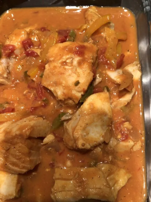 Kokos-Curry-Kabeljau