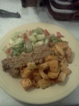 Geevie nimmt es auf: Paula Deens Cheeseburger-Fleischbrot