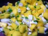 Scharfer Mango-Kokos-Salat