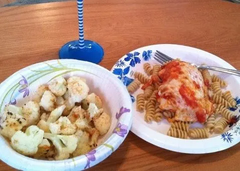 Gegrilltes Hähnchen Parmesan