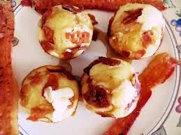 Speck-Pfannkuchen-Bites