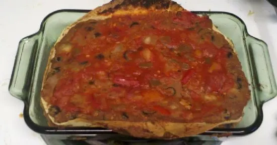 Mini Fleischlose Enchilada-Auflauf