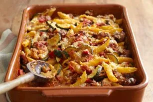 Italienischer Wurstauflauf mit Velveeta