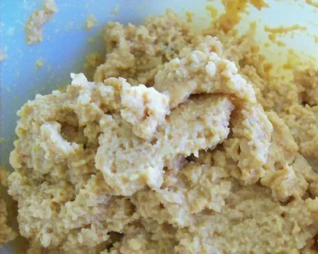 Fast Roh, Tahini-freier Hummus