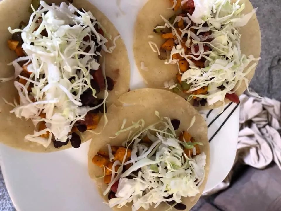 Süßkartoffel-Tacos