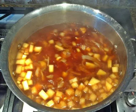 Debs Wunderschöne Low-Calorie Hühnchen-Nudelsuppe