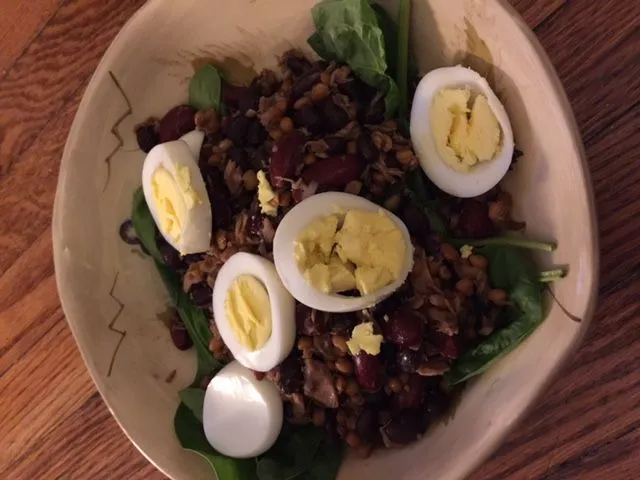 YogaAnnes Bohnensalat