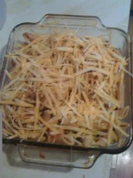 Vollkorn-Penne-Nudelauflauf