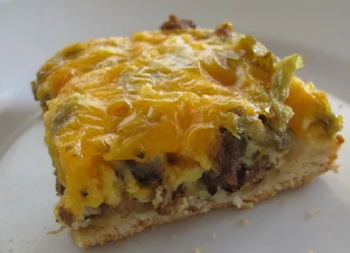 Würzige Wurstquadrate