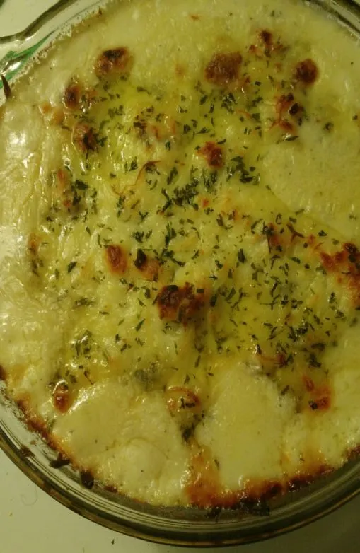 Hähnchen Zoodle Alfredo