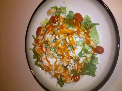 Buffalo Hähnchen Salat