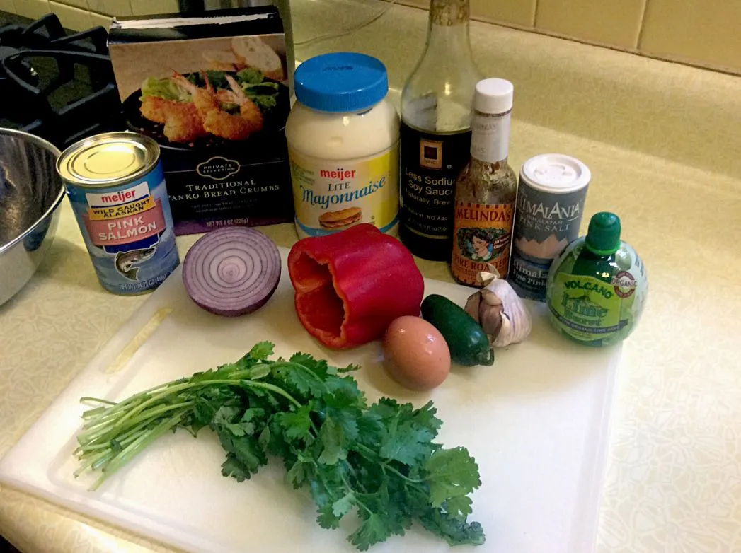 Würzige Lachsfrikadellen