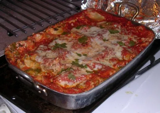 Weniger Arbeit Lasagne