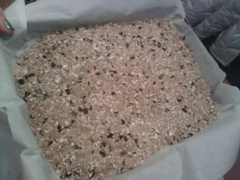 Zimt-Vanille-Schokoladenstückchen-Proteinriegel