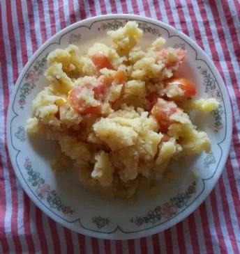 Butterfreies, milchfreies Kartoffelpüree Ver. 1 (1 Portion = 2 mittelgroße Kartoffeln)