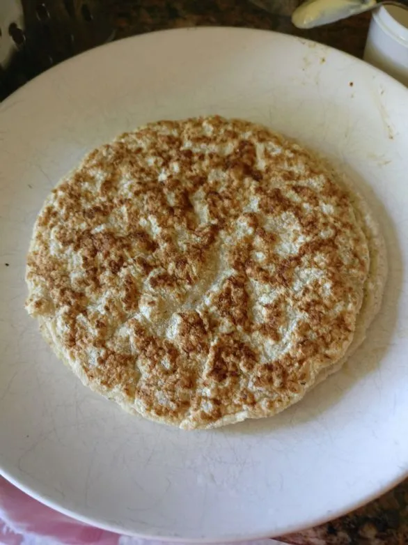 Sweetashoney ei-freie Keto-Kokos-Wraps