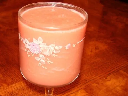 Wassermelonen- und Limetten-Sorbet-Smoothie