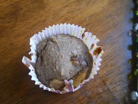 Buchweizen-Joghurt-Pfirsich-Muffins