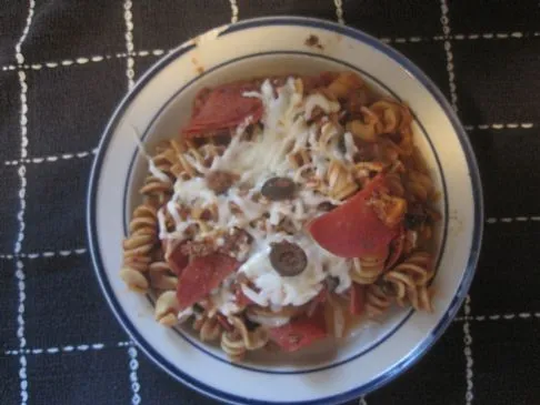 Einfache Pizza-Auflauf