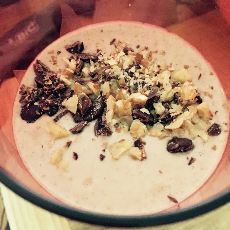 Zucchini-Nuss-Schokoladen-Shake