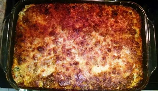 Low Carb Spinat- und Bacon-Lasagne