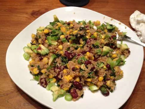 Vegane mexikanische Quinoa