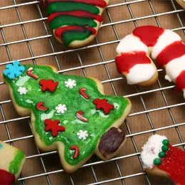 Ausgerollte Zuckerkekse