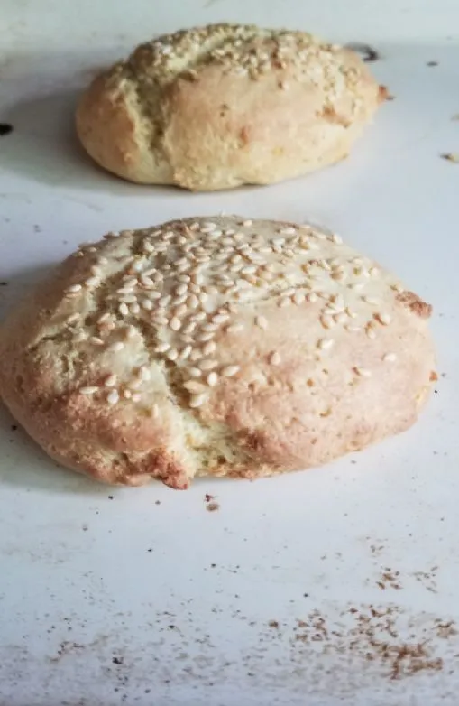 Low-Carb-Hamburgerbrötchen