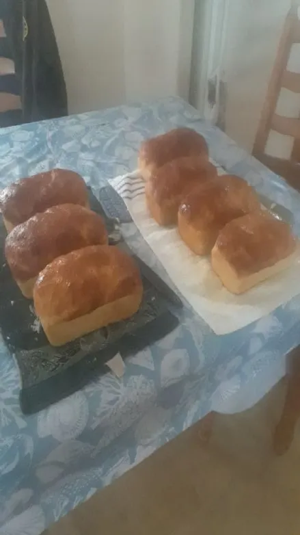 Hausgemachtes Weißbrot