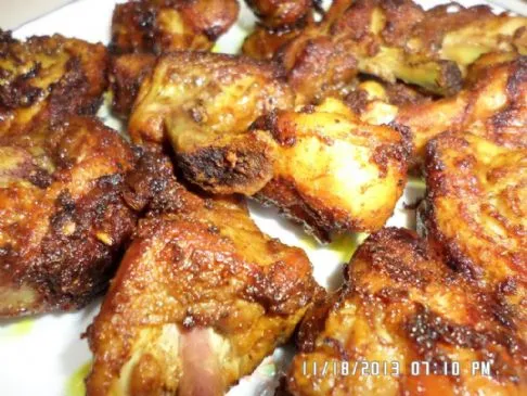 Einfaches malaysisches gebratenes Hähnchen