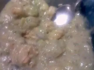 Cremige Garnelen-Brokkoli mit Champignons