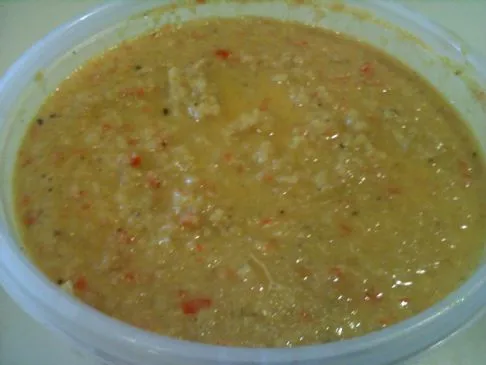 Geröstete Blumenkohlsuppe