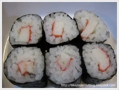 Krabben-Sushi