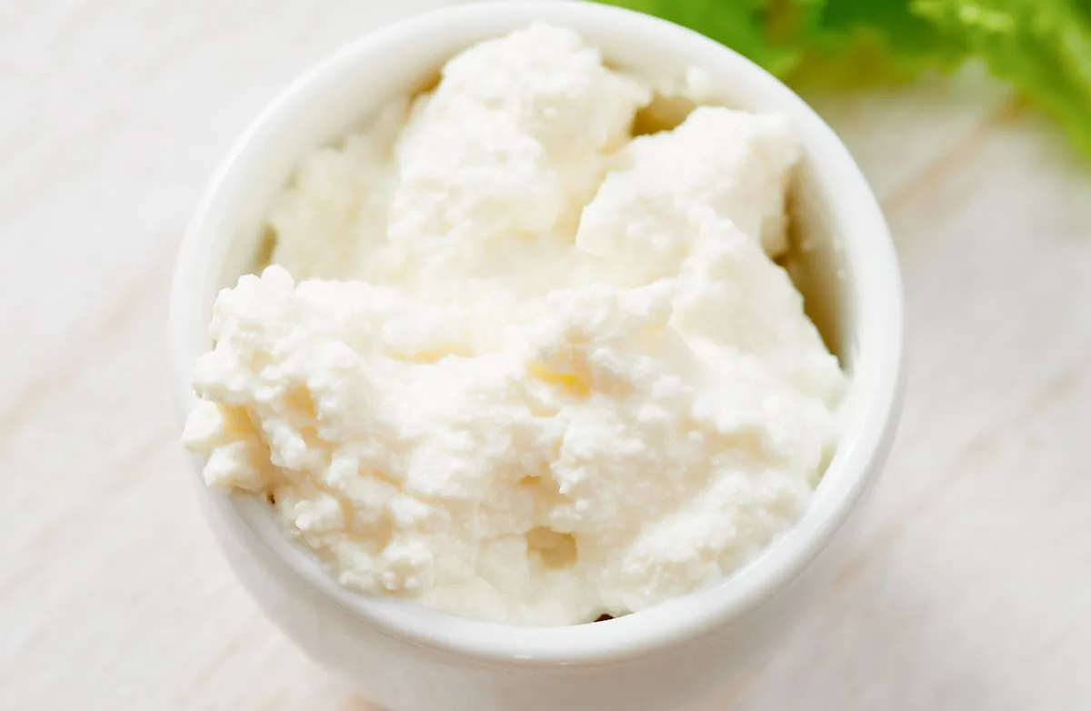 Hausgemachter Ricotta-Käse